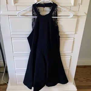 Black lulus skater dress